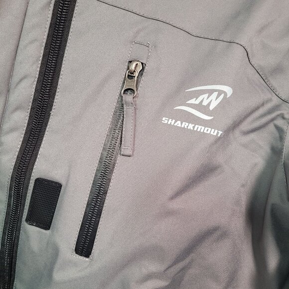 Women's Waterproof Sky Jacket Windproof Hooded Raincoat For Winter  Gray Large - Picture 14 of 16